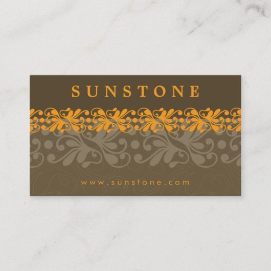 VISITEKAARTJE :: Gevormde Zonnesteen 5 (Voorkant)