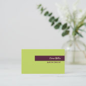 Visitekaartje, gewaagde {aanpasbare achtergrond} visitekaartje (Staand voorkant)