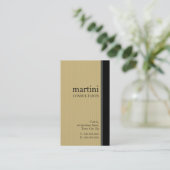 VISITEKAARTJE:: Gewoon gestroomlijnd 4 Visitekaartje (Staand voorkant)