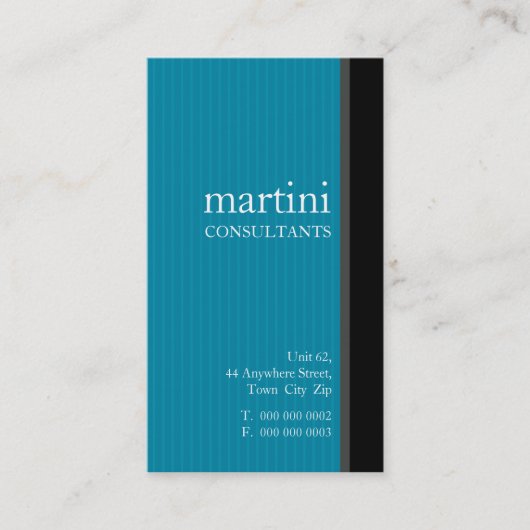 VISITEKAARTJE:: Gewoon strak 10 Visitekaartje (Voorkant)