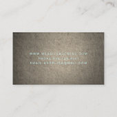 Visitekaartje Gezondheid en Wellness (Achterkant)