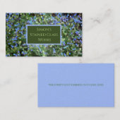 Visitekaartje, "Glas in lood" Visitekaartje (Voorkant / Achterkant)