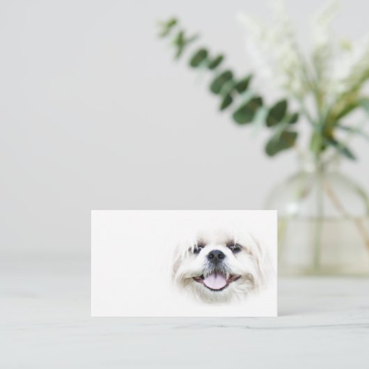 Visitekaartje glimlachen (Staand voorkant)