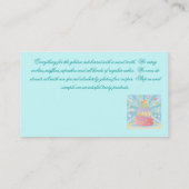 Visitekaartje Gluten Free Bked Goods (Achterkant)