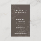 VISITEKAARTJE:: goddelijk damast P 2 Visitekaartje (Achterkant)