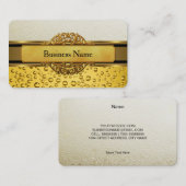 Visitekaartje Gold Amber Beer Ale (Voorkant / Achterkant)