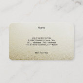 Visitekaartje Gold Amber Beer Ale (Achterkant)