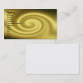 Visitekaartje Golden Wave (Voorkant / Achterkant)