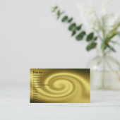 Visitekaartje Golden Wave (Staand voorkant)