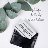 VISITEKAARTJE GOSPEL TRACTS