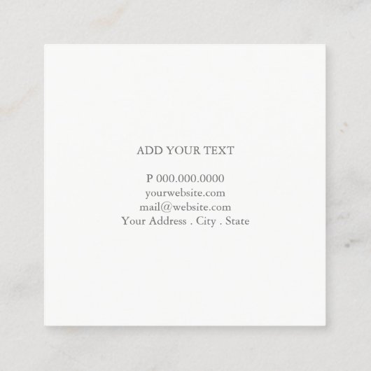 visitekaartje - Goud penseelspijn Wreateren (Achterkant)