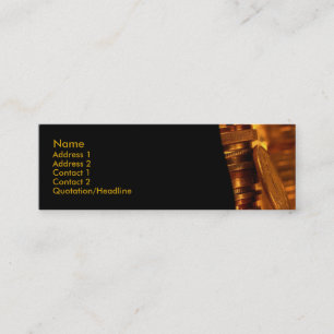 Visitekaartje gouden munten