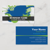 Visitekaartje grafisch ontwerp (Voorkant / Achterkant)