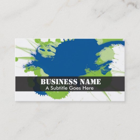 Visitekaartje grafisch ontwerp (Voorkant)