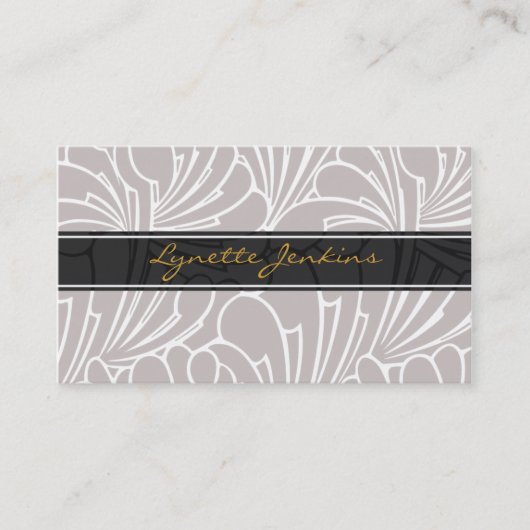 Visitekaartje grafisch patroonpatroon (Voorkant)