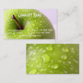 Visitekaartje Green Apple (Voorkant / Achterkant)