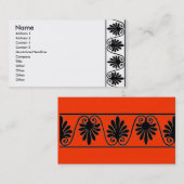 Visitekaartje grenzen (Voorkant / Achterkant)