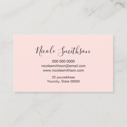 visitekaartje groen lijst (Achterkant)