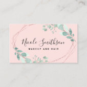 visitekaartje groen lijst (Voorkant)