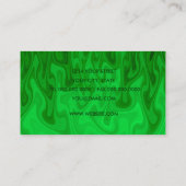 Visitekaartje Groene golven (Achterkant)