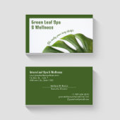 Visitekaartje Groene lebspa en wellness