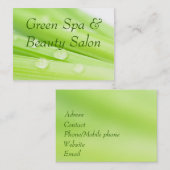 Visitekaartje groene ruimte (Voorkant / Achterkant)