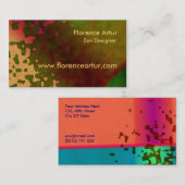 Visitekaartje Groene spots (Voorkant / Achterkant)