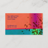 Visitekaartje Groene spots (Achterkant)