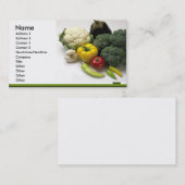 visitekaartje groenten en fruit (Voorkant / Achterkant)