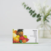 visitekaartje groenten en fruit (Staand voorkant)