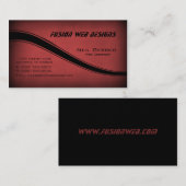 Visitekaartje Grunge Curves, crimineel (Voorkant / Achterkant)