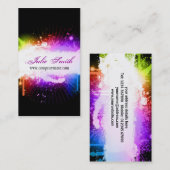 Visitekaartje Grunge Design (Voorkant / Achterkant)