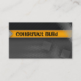 Visitekaartje Grunge grijze stippen