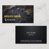 Visitekaartje Grunge Wall Texture Pest Control (Voorkant / Achterkant)