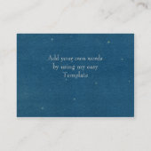 Visitekaartje Guardian Angel (Achterkant)