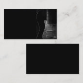 visitekaartje "GUITAR" (Voorkant / Achterkant)