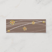 VISITEKAARTJE:: haakjes 2 Mini Visitekaartje (Achterkant)