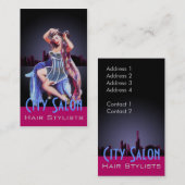 Visitekaartje - Haarstijlen (Voorkant / Achterkant)