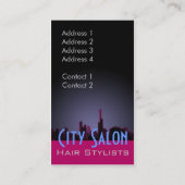 Visitekaartje - Haarstijlen (Achterkant)