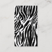 visitekaartje "Hair Stylist Diva" (Achterkant)