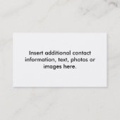 Visitekaartje - Halloween Jack O Lantern Pumpkin (Achterkant)