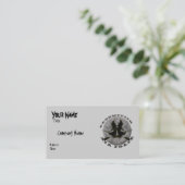 Visitekaartje Halloween Witches (Staand voorkant)