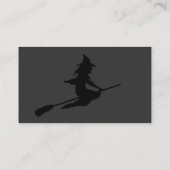 Visitekaartje Halloween Witches (Achterkant)