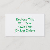 Visitekaartje handgemaakte naaiherstellers (Achterkant)