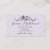 visitekaartje handgemaakte zeep en bubbels (Achterkant)