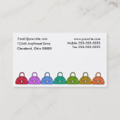 Visitekaartje handtassen (Achterkant)