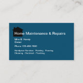 Visitekaartje Handyman Home Repair Services (Voorkant)