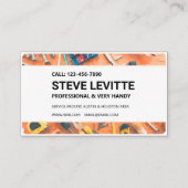 Visitekaartje: Handymandiensten Visitekaartje (Achterkant)