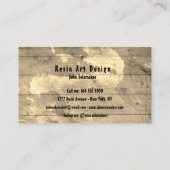 visitekaartje hars Glossy (Achterkant)