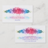 Visitekaartje hart (Voorkant / Achterkant)